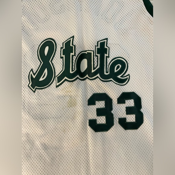 Authentic Michigan State #33 Magic Johnson jersey - Picture 2 of 9